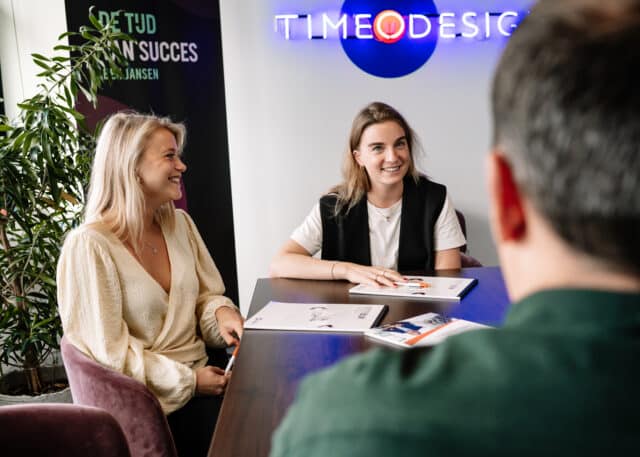 Drie professionals in gesprek over Stichting Time Design